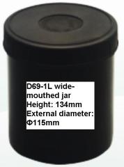 D69-1L wide-mouthed jar
