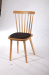 Beech frame with PU cushion seat dining room side chairs
