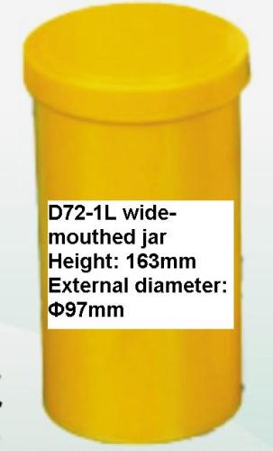 D72-1L wide-mouthed jar