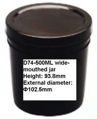 D74-500ML wide-mouthed jar