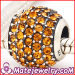 european Crystal Charm Beads