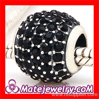 Crystal Silver european Beads