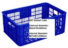 D87 basket crate