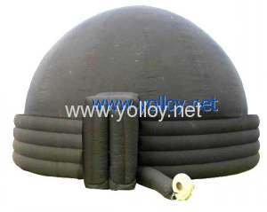 4 tube inflatable planetarium tent