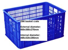 D90 basket crate