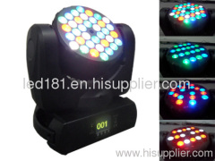 36*3w RGBW led beam moving head light