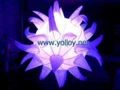 inflatable sun flower lighting stars