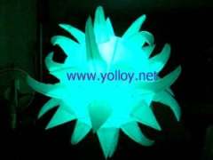 inflatable sun flower lighting stars