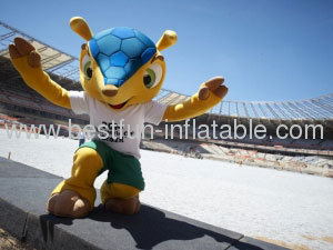 Mascot Costume of The 2014 FIFA World Cup Brazil