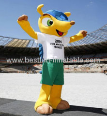 Mascot Costume of The 2014 FIFA World Cup Brazil