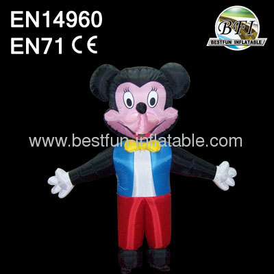 Promotional Inflatable Movable Mickey Mouse