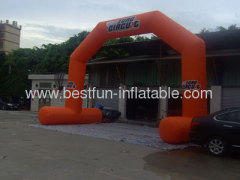 Orange 2014 New Advertising Promotional Inflatable Arch Door