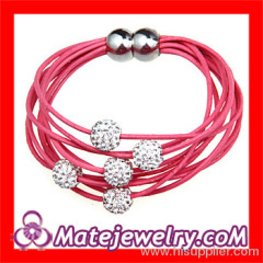 Leather Bracelet Magnetic Clasp