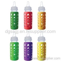 skid-proof silicone baby feeding bottle item