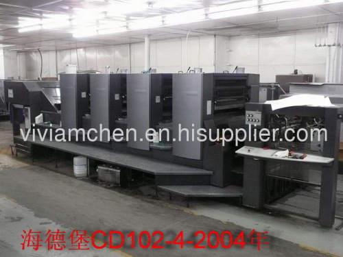 heidelberg CD102-4 2004