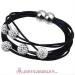 Personalized Leather Braided Bracelets