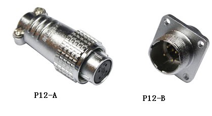 circular cable connector plug