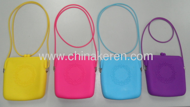 2013 fashion silicone satchel