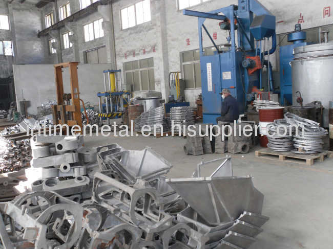 aluminum low pressure die cast part 