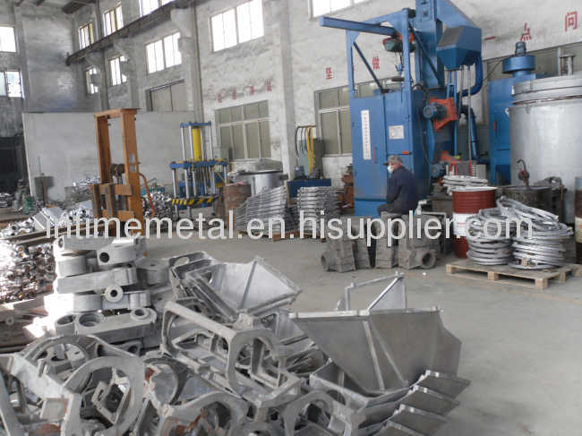 customized low pressure aluminum die casting 
