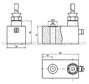 9mm Hole 4V210-08 Explosion proof Solenoid Coil