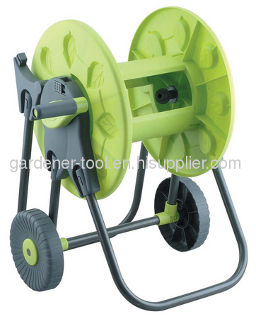 Folded Garden Hose Reel Cart For 45M 1/2PVC Garden Hose 