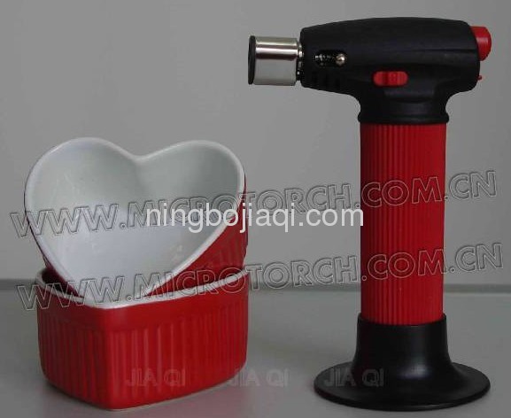 CREME BRULEE TORCH WITH HEART BOWL MT7071s