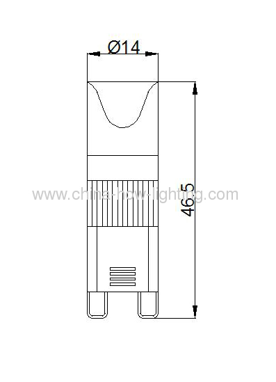 2W G9 COB LED Bulb new generation