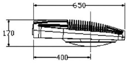 High bright 60w led street lights from Shenzhen manufacturer