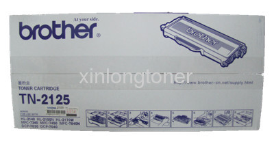 Brother TN-2125 Genuine Original Laser Toner Cartridge High Printing Quality Factory Direct Exporter