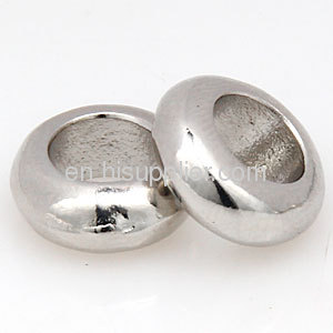 2013 New Silver Plated Zinc AlloyPandora Metal Spacer Beads