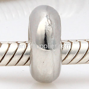 2013 New Silver Plated Zinc AlloyPandora Metal Spacer Beads