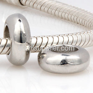 2013 New Silver Plated Zinc AlloyPandora Metal Spacer Beads