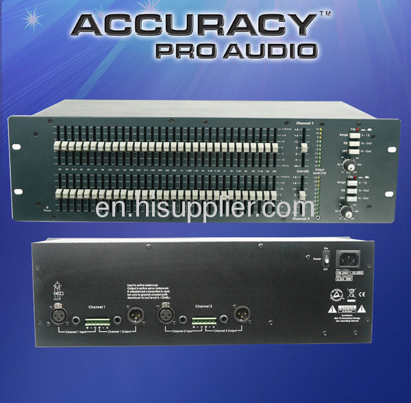 Dual 31-Band Graphic Equalizer EQ-3102