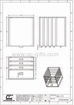 4 drawer acrylic storage boxes