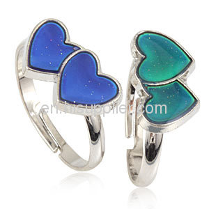 Cheap Personalized Change Color Mood 2013 Valentine Heart Ring