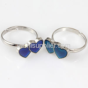 2013 Cheap Personalized Change Color Mood Valentine Heart Ring