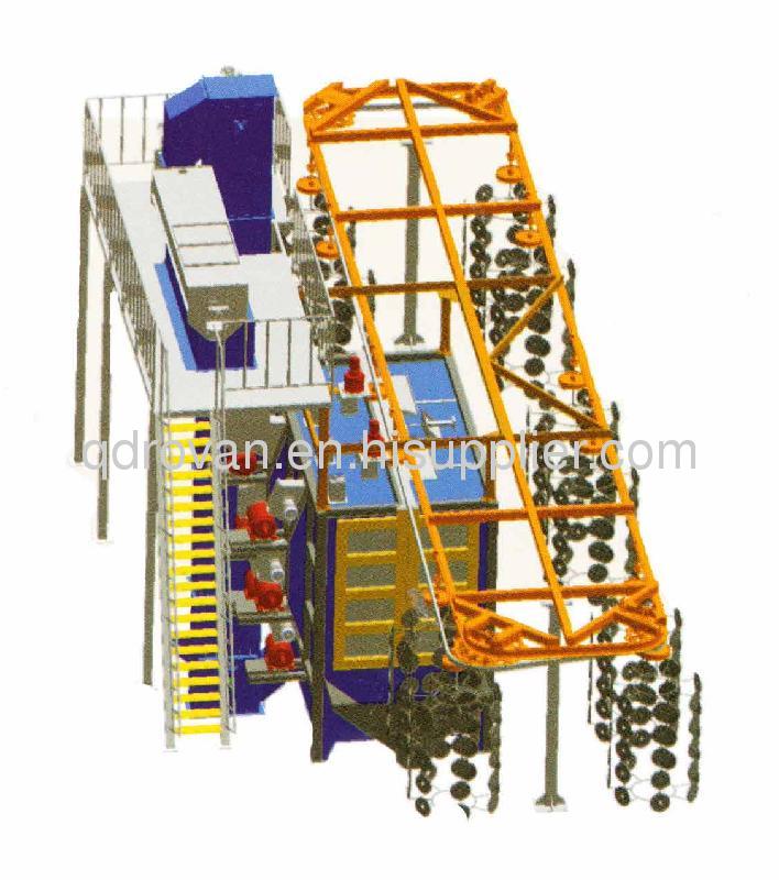 Q48 Hanging Chain Type Shot Blast Cleaning Machine