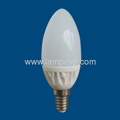 E14 4W LED CANDLE BULB LIGHT AC220-240V C37 