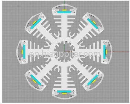 12w E40 LED street lamp 85RA 1100LM 100lm/w 0.9PF