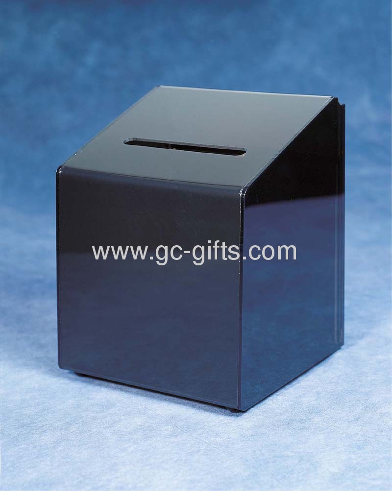 Clear acrylic ballot boxes