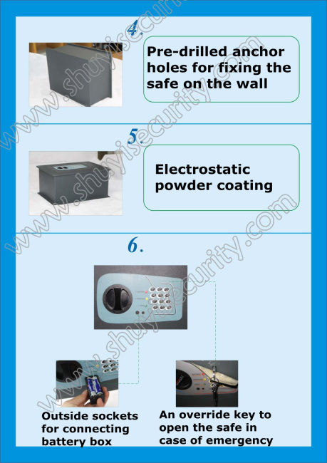 laser cutting hidden wall safe