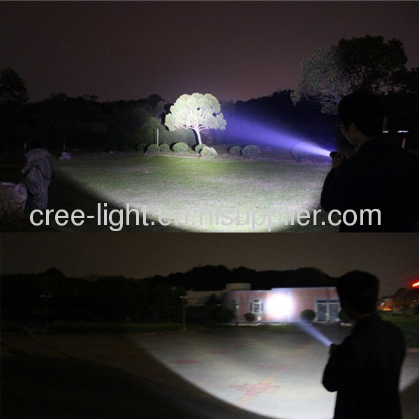 Mini CREE XML T6 Ultra Power LED Flashlight With ClipACK-1165