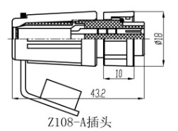 waterproof wire plug and socket