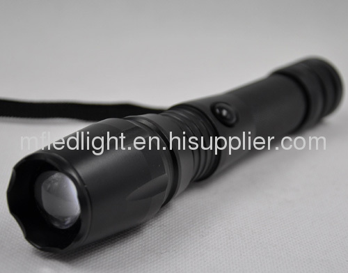 Aluminum cree xml t6 police led torch flashlight Ningbo 