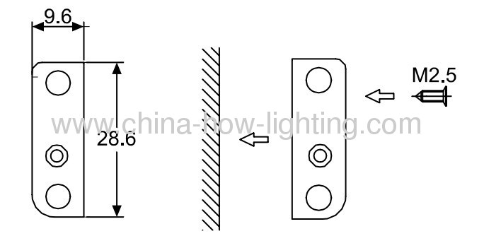 4.5W-10.5W LED Strip Cabinet Light with IR OR PIR Sensor function 3528SMD