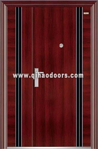 Steel Security Exterior Mother and Son Door