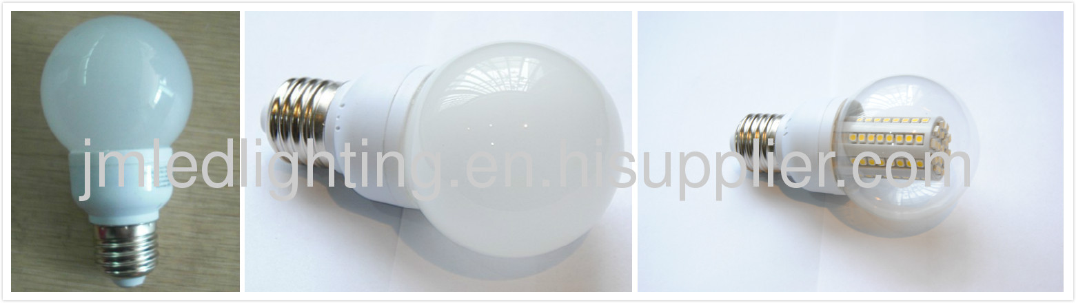 b60 led bulb e27 base ce rohs certificated 4.5w 360lm lighting bulbs