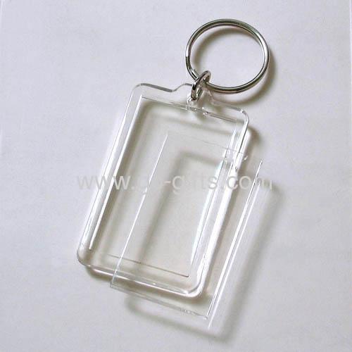 Printed promtional acrylic keyrings