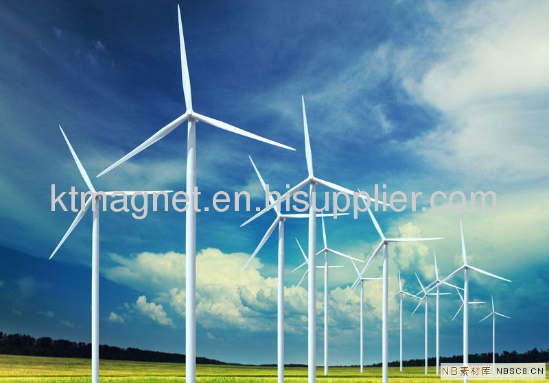 Super Strong NdFeB Permanent Magnet for Wind Turbine Generators